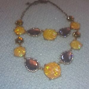 Multi jem necklace